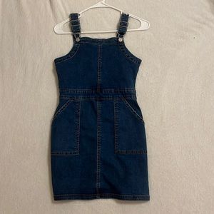 Denim dress. From Target. L (10/12)